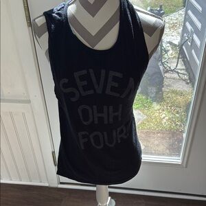 Black Sleeveless Top